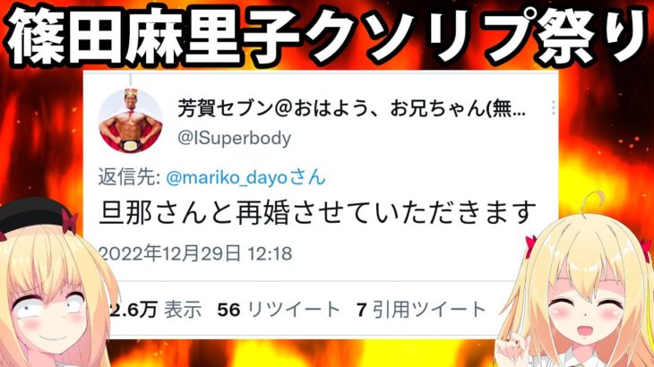 【炎上】篠田麻里子のツイッター、クソリプ祭りと化すwww【ゴシップ】